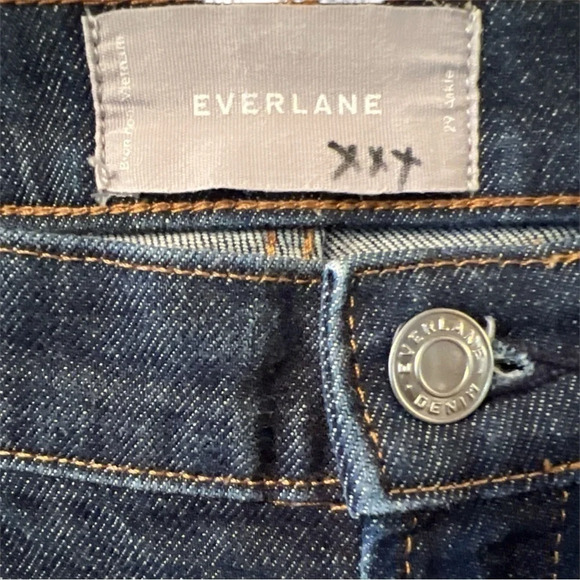 Everlane High Rise Ankle Jeans Blue Size 29 - Picture 2 of 3